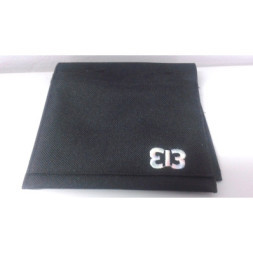 Triplo 3B Handmade Pouch Black-Rainbow