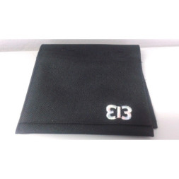 Triplo 3B Handmade Pouch Black-Rainbow