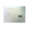 3B Handmade Pouch-Cordura Fabric-White-Black