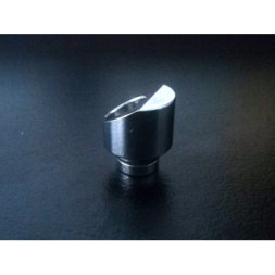 Chrome Angled 510 Drip Tip Adapter 