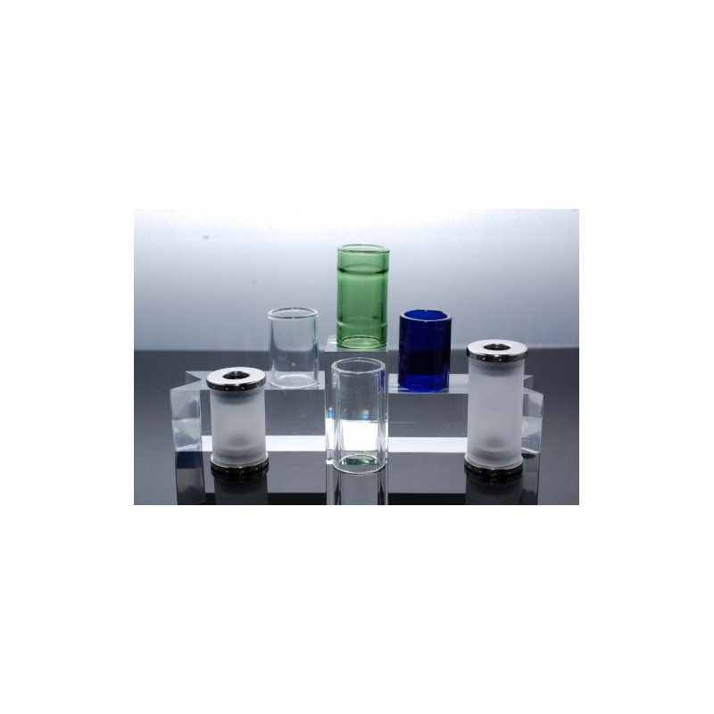 Pyrex glass tank tube-Green 