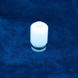 White Mini-me Drip Tip by Atmomixani