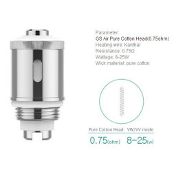 GS AIR COIL - 0.75 ohm 