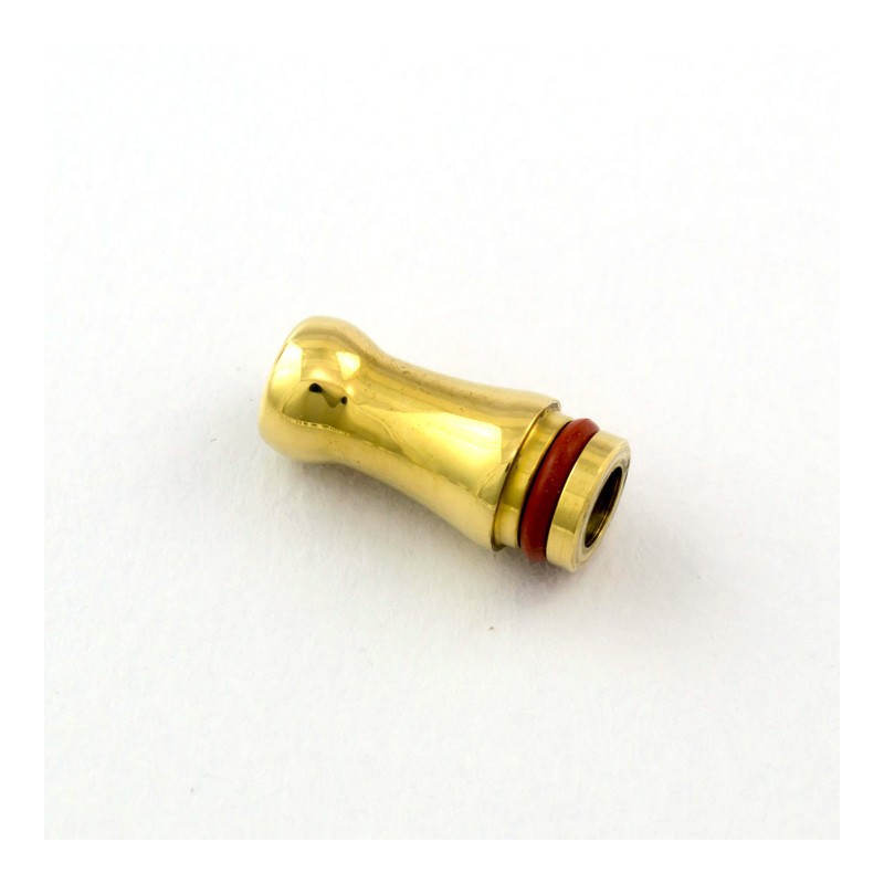 Brass Canon drip tip by atmomixani