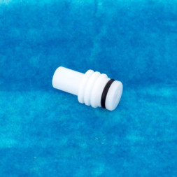 White Alpha Ice Drip Tip by Atmomixani