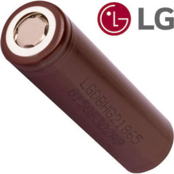 LG HG2 Flat Top Επαναφορτιζόμενη Μπαταρία 18650 Li-ion 3000mAh 3.7V