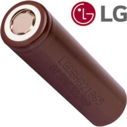LG HG2 Flat Top Επαναφορτιζόμενη Μπαταρία 18650 Li-ion 3000mAh 3.7V