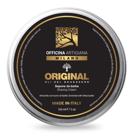 Officina Artigiana shaving cream 5 wellness oils 150ml