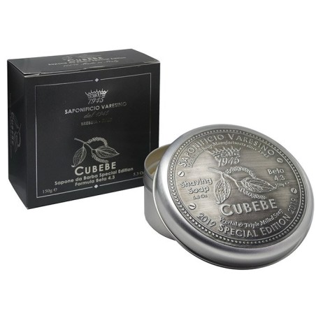 Saponificio Varesino shaving soap in bowl cubebe 4.3 150gr