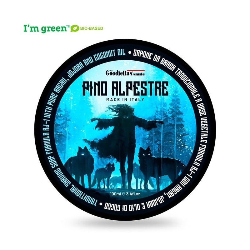 The Goodfellas’ smile shaving soap Pino Alpestre 100ml