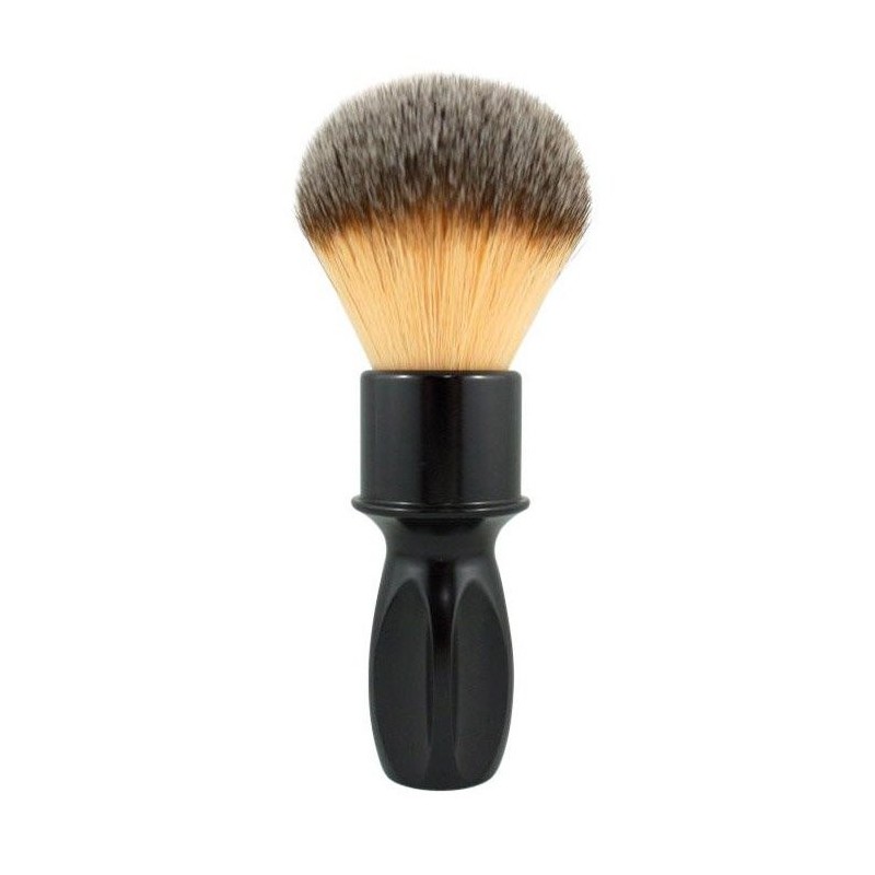 Razorock shaving brush synthetic 400 black lucido plissoft noir 24mm