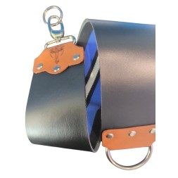 leather strop straight razor  MNM Cow Hide Latigo