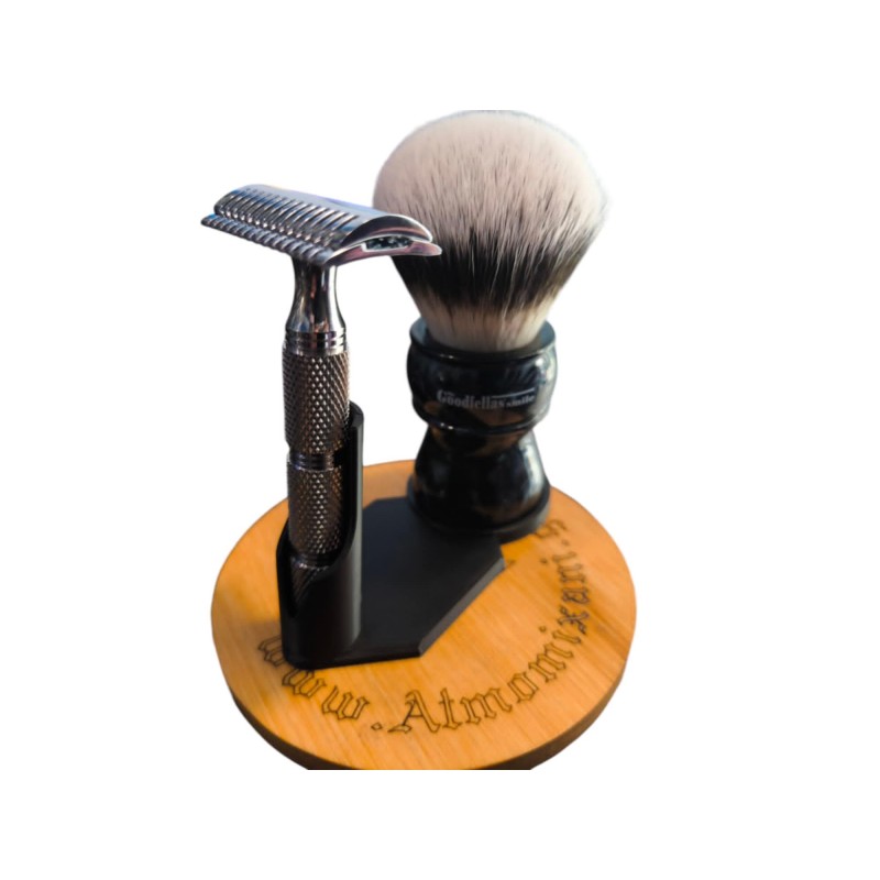 stand for razor and shaving brush