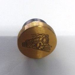 Brass matte bottom switch for Nemesis