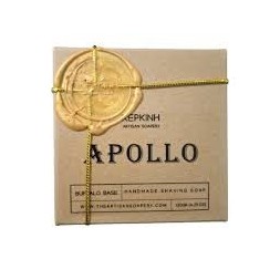 Kerkini Artisan Soapery – APOLLO Shaving Soap 120gr – Buffalo Base