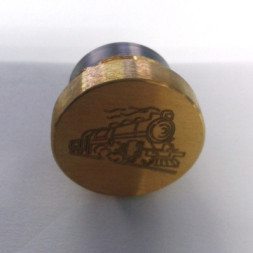 Brass matte bottom switch for Nemesis