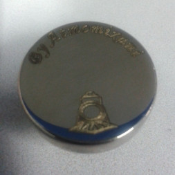 Shined  Cnc engraved bottom switch for Nemesis