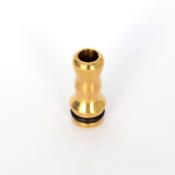 Brass worm drip tip by atmomixani