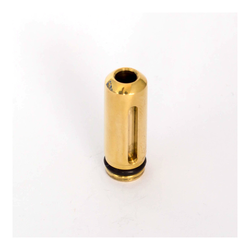 Brass  Tank refill drip tip by atmomixani