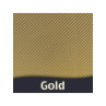 3D Carbon Sticker Gold